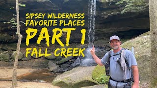 Sipsey Wilderness  Favorite Places Part 1  Fall Creek [upl. by Pagas]