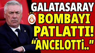 GALATASARAY BOMBAYI PATLATTI CARLO ANCELOTTİ [upl. by Wengert]