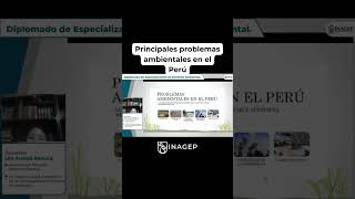 Principales problemas ambientales en el Perú [upl. by Reid]