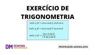 ESPM questão de trigonometria [upl. by Enasus]