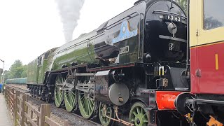 60163 Tornado returns to service at Rothley 1st September 2024 [upl. by Nodnorb613]