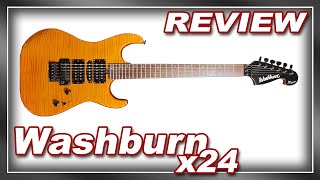 REVIEW  Washburn X24 Xséries  SERÁ QUE VALE A PENA [upl. by Gyasi]