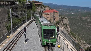 Le train à crémaillère de Montserrat [upl. by Mills]