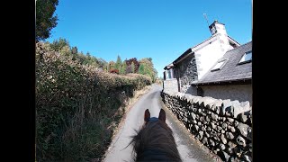 Riding through the village just the sound of clipclops [upl. by Marcella587]