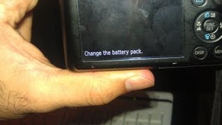 Fix Canon  Change the Battery Pack ERROR [upl. by Roscoe]