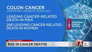 Health Alert Concerning rise in cancer deaths seen for people under 50 [upl. by Fafa]