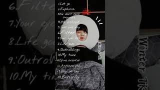 BTS soft playlist for study time and bed time [upl. by Coryden]