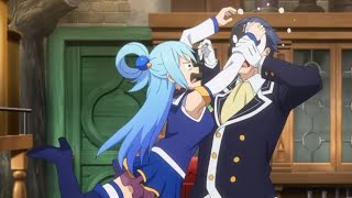 Vanir Interrogates Darkness  Darkness Get Fortune Read  Konosuba Season 3 Episode 7 コノスバ [upl. by Korrie]