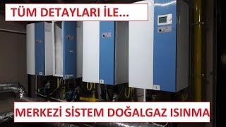 Merkezi Doğalgaz Kalorifer Isıtma Sistemi Nedir Nasıl Çalışır  central heating [upl. by Korey378]