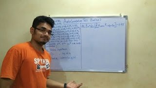 Simulation Modeling  Tutorial 12  AutoCorrelation Test Solved Problem [upl. by Dick]