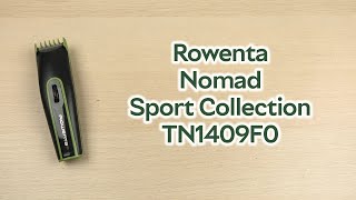 Розпаковка Rowenta Nomad Sport Collection TN1409F0 [upl. by Ahsirt686]