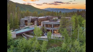 Casteel Creek Estate  Vail Valley Colorado  Listed By Malia Cox Nobrega amp Barbara Scrivens [upl. by Annawaj]