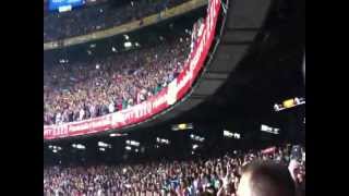 Tifosi del Barcellona cantano linno al Camp Nou [upl. by Nilo]