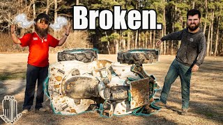 Braydon Price BROKE My Fourwheeler UNBELIEVABLE [upl. by Atilem]