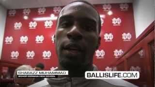 1 Player In the Nation Shabazz Muhammad Drops 41 at the 2012 Nike Extravaganza [upl. by Xavier]