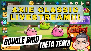 AXIE LIVE GAMEPLAY 9  META AXIE TEAM CLASSIC V2  HOW TO EARN MONEY ON YOUTUBE 2024 [upl. by Naujyt]