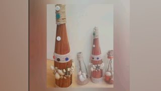 Different bottle art ideas  which varnish is used for bottle [upl. by Alarice]