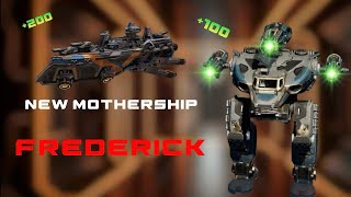 New FREDERICK mothership can OVERPOWER your robot  War Robots [upl. by Llebasi]