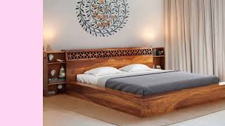 Wooden Unique 💖💖 Teak Simple Bed Designs Creativecorner709 [upl. by Oidale897]