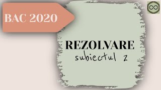 Rezolvare Subiect Bacalaureat Informatica C 2020  Subiectul 2  Pregatire Bacalaureat [upl. by Bartko]