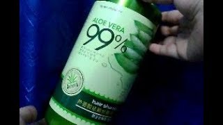 FAST REVIEW ALOE VERA 99 Repair Moisture Hair Shampoo [upl. by Deirdra420]