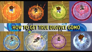 GUIDE AND TIPS AND TRICK TRUE DIGIVICE GDMO  DIGIMON MASTERS ONLINE [upl. by Yarrum618]