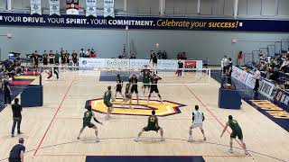 2 Alberta vs 1 Sherbrooke  Gold Medal Match 2024 USPORTS Mens Volleyball National Championship [upl. by Dazraf]