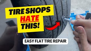 Stranded How Fix a Flat Tire in 3 Minutes 🚗 DIY Tire Repair Made Easy [upl. by Noel979]