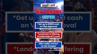 🎉 Landmark Immigration Navratri Special 🎉 [upl. by Netsuj]