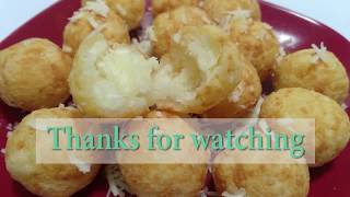 Simple Cassava Cheese Balls  Resep Singkong Keju [upl. by Hayes584]