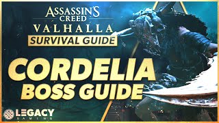 Cordelia  Boss Guide  Thors Armor Set Gauntlets  Assassins Creed Valhalla Survival Guide [upl. by Nnylireg]