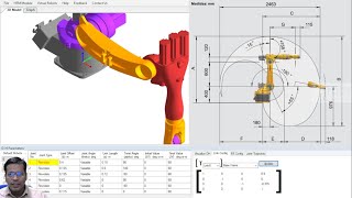 Understanding Forward Kinematics with RoboAnalyzer and MATLAB [upl. by Ytram483]