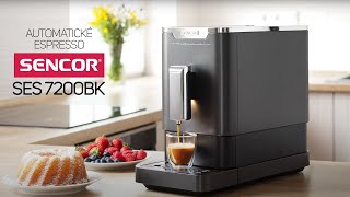 Unboxing automatické espresso Sencor SES 7200BK [upl. by Scales990]