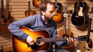 Santa Cruz Vintage Southerner Mahogany and Adirondack Spruce 6929 [upl. by Onez788]