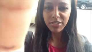 Brandi Rhodes aka NXTs quotEdenquot is on the set of The JBL amp Cole Showquot April 9 2014 [upl. by Wendel]