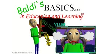 Baldi PLAYS his OWN GAME and RAGES [upl. by Dric123]