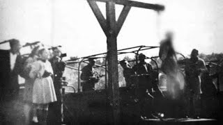 Public Execution of female guards of the Nazi German Stutthoff camp [upl. by Ymeon374]