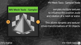 MV Mesh Tools  Sampler Node [upl. by Durwood241]