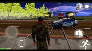 Night Duty For Police 🚓 Indian Bike Simulator 3d [upl. by Hareenum682]