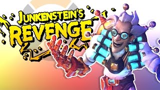 JUNKENSTEINS REVENGE  Overwatch Halloween Horde Mode [upl. by Harrus]