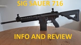 Sig Sauer 716 Review and Info Video [upl. by Dannie]