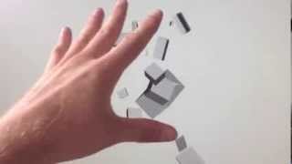 threeleapcontrols  Control THREEjs with Leap Motion [upl. by Ydnir]