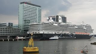 ms Koningsdam  vertrek uit Adam 12062016 [upl. by Sivra]