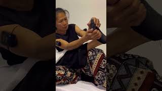 ASMR Thai Traditional Massage with Foot reflexology shorts [upl. by Annairol]