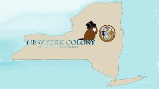 The 13 Colonies New York Colony History Project [upl. by Newman287]