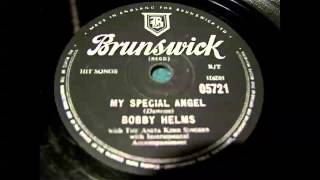 Bobby Helms  My Special Angel 78 rpm [upl. by Atiuqahc]