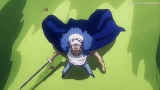 Law Vs Barbanera  One Piece ep 1093 sub ita [upl. by Adest]