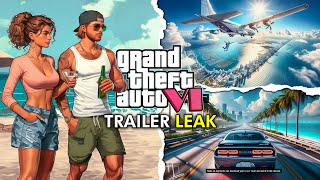 GTA 6 Trailer HUGE Leak Reveal Date amp ALL Details [upl. by Aipmylo]