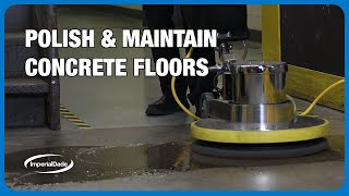 How to Polish Concrete Floors A Quick Overview [upl. by Balcer]