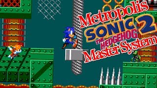 Sonic 2  Metropolis Zone Sega Master System Remix [upl. by Iuqcaj]